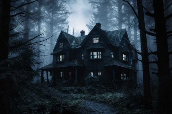 Фотография перформанса «Чикатило»