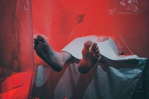Фотография перформанса Ночное дежурство от компании Достоевский (Фото 3)